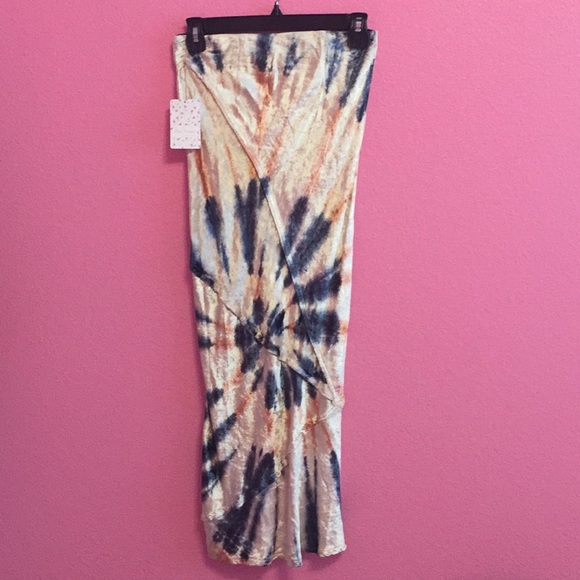 Free People Dresses & Skirts - NWT Free People velvet maxi skirt